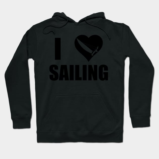 I love sailing with catamaran Hoodie by der-berliner